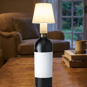 Lumière pour bouteille innovante – lampe-bouteille rechargeable, 3 couleurs de lumière – longue autonomie – parfaite pour les événements en extérieur et la déco