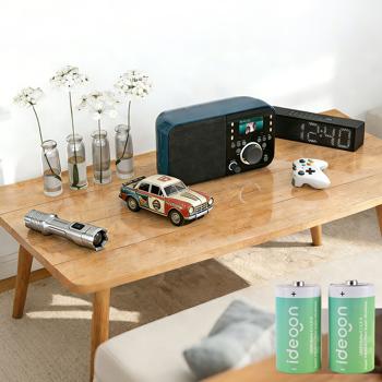 Preview: Set of 2 premium C type baby batteries - LR14 alkaline 1.5V - Long-lasting energy source for household, toys and flashlights