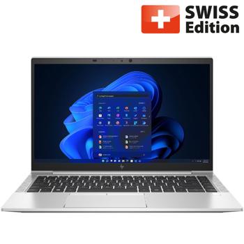HP ELITEBOOK 840 G7 Silber - 14 Zoll Notebook, Core i5, 512 GB, FullHD - Schweizer Tastatur - 1. Wahl - generalüberholt - wie neu - Ideal für Business, Home-Office, Studium