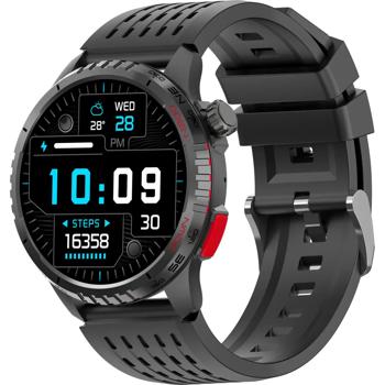 Smartwatch GPS con display AMOLED da 1,43“ nero, Bluetooth 5.3, sensore di pressione sanguigna e SpO2 – miglior orologio fitness per sport, corsa, workout e chiamate