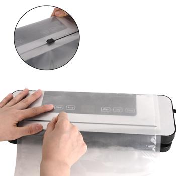 Preview: Rouleaux de film pour mise sous vide 28x300 cm set pro – 2 rouleaux de gaines sous vide pour des aliments plus frais et qui se conservent plus longtemps – protection contre les brûlures de congélation