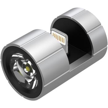 Preview: 2er-Set Kompakte Smartphone-Ansteck-Taschenlampe, Lightning, 280 lm: Helles LED-Natel-Licht für unterwegs, Outdoor, Notfälle & Alltag Preview: 2er-Set Kompakte Smartphone-Ansteck-Taschenlampe, Lightning, 280 lm: Helles LED-Natel-Licht für unterwegs, Outdoor, Notfälle & Alltag