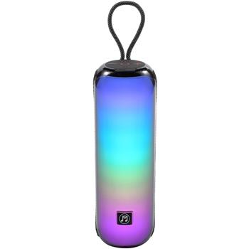 Powerful Bluetooth 5.3 party speaker – Mobile boombox with powerful sound, FM radio, USB/microSD & colorful light show for parties & outdoor use