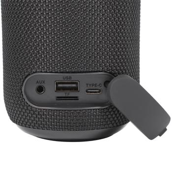 Preview: Powerful Bluetooth 5.3 party speaker – Mobile boombox with powerful sound, FM radio, USB/microSD & colorful light show for parties & outdoor use