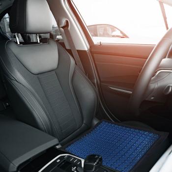 Preview: Komfort Gel-Sitzkissen, ergonomisch – Kühles Wabenkissen für bessere Haltung & Druckentlastung – Ideal für Büro, Auto, Rollstuhl