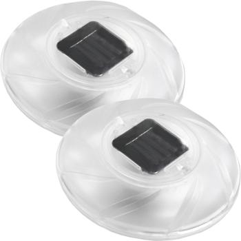 Preview: Lot de 2 lampes solaires flottantes pour piscine avec changement de couleur : une lumière sous-marine magique pour étang, piscine et décoration de jardin