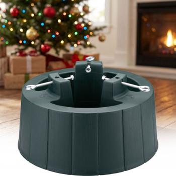 Super-stable Christmas tree stand Ø40x21cm for max. 2,6 m tree height – Secure stand, top quality
