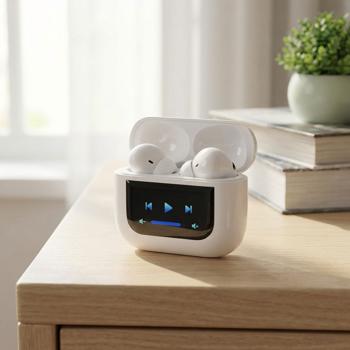 Kabellose In-Ear-Kopfhörer Bluetooth 5.4, Aktive Geräuschunterdrückung, LED-Display, 400mAh Case - Perfekt für Sport, Büro, Zuhause & unterwegs