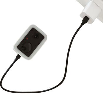 Preview: WiFi solar surveillance camera outdoors 3MP, self-sufficient IP66 wireless camera with floodlight, app control, PIR sensor & intercom, white