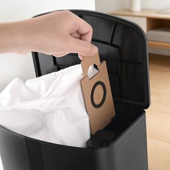 Preview: Vacuum cleaner bags for vacuum-mop robot – set of 3 for constant suction power & hygienic home cleaning – compatible with CH11056 & CH11065 – easy replacement