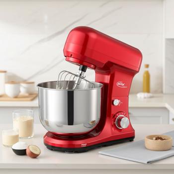 Profi Küchenmaschine 5L – Vielseitige 1000W Knetmaschine & Rührgerät für Kuchen, Brot, Shakes u.v.m. – Multifunktionsmixer für perfekte Backergebnisse