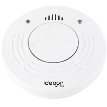 Preview: Premium smoke alarm with 10‑year battery life – certified to DIN EN 14604 with extra‑loud 85 dB alarm signal and lithium battery