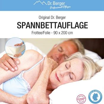 Preview: Saugstarke & Waschbare Frottee Spannbettauflage 90x200 cm - Sicherer Nässeschutz & Atmungsaktiver Bezug - Hygienisch, Wasserdicht, Ökonomisch