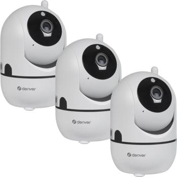 Preview: 3er-Set Smart WLAN IP Kamera 720P HD – 355° Schwenkbar – Tuya-kompatibel, Überwachungskamera für Innen – Bewegungsalarm, Gegensprechen, Nachtsicht