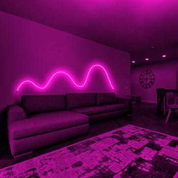 Preview: Wi-Fi LED strip 5m: Tuya Smart, RGB+white light dimmable, Alexa/Google Home voice control - IP68 mood lighting for indoor & outdoor use