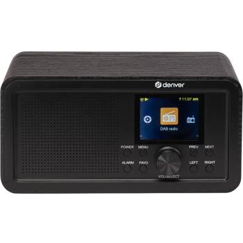 Preview: Compatta radio Internet: radio digitale DAB+, WiFi, Bluetooth 5.0, radio da cucina e sveglia – suono cristallino, 30.000 stazioni, USB-C