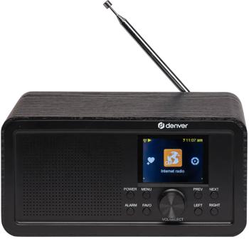 Preview: Compatta radio Internet: radio digitale DAB+, WiFi, Bluetooth 5.0, radio da cucina e sveglia – suono cristallino, 30.000 stazioni, USB-C