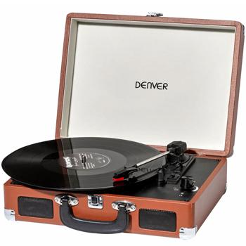 USB Plattenspieler mit PC-Aufnahmesoftware Braun: Plattenspieler, Schallplatten-Digitalisierung & MP3-Konvertierung am PC, Phono-Ausgang 