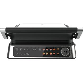 Preview: Versatile grill a contatto con display a colori e 2 zone: potente grill elettrico per bistecche, sandwich, pesce e verdure – perfetto grill da tavolo