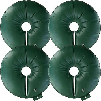 Preview: Set of 4 tree irrigation rings, 55 L each for shrubs & trees – irrigation bags made of robust PVC – UV-resistant – trunk circumference up to 30 cm – drip system