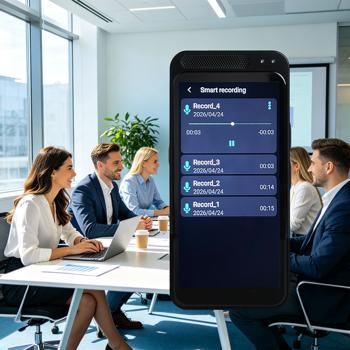 Preview: Traduttore rivoluzionario in tempo reale: 150 lingue, traduzione istantanea, funzione testo e voce, convertitore di valuta, grande display, chatbot IA