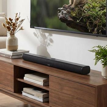 Preview: 2 x 200 W Bluetooth Soundbar mit HDMI ARC & Optischem Anschluss, 2x20W RMS Heimkino Lautsprecher, USB MP3, inkl. Wandhalterung, satter TV-Sound