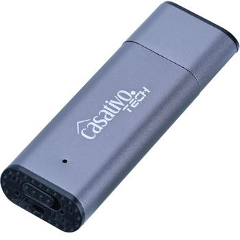 Preview: Mini-enregistreur vocal et clé USB 2 en 1 – dictaphone numérique portable avec activation vocale, 8 Go