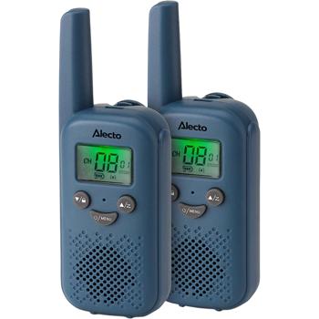 Preview: Potente set walkie talkie da 2 pezzi, ricetrasmettitore per outdoor, escursioni e sport, portata 6 km, batteria USB-C, lunga autonomia in standby, VOX & display