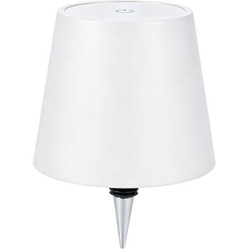 Preview: Elegant white rechargeable bottle lamp: dimmable, 3 light colours – turns bottles into atmospheric lights