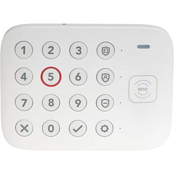 Preview: Système d’alarme Smart Home 4G : système d’alarme WLAN sans fil avec app, compatible Alexa & Google Assistant, incl. détecteur de mouvement & capteur de porte