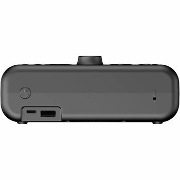 Preview: DAB+ clock radio with Bluetooth 5.0, FM tuner, 3.5-inch LED display, USB-C charging port, 2 alarm times, snooze & sleep timer, digital radio, black