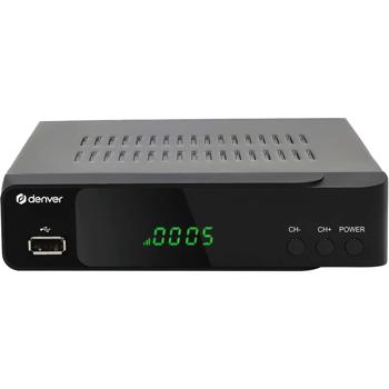 Preview: HD DVB-S2 sat receiver, Full HD 1080p set-top box, HDMI, SCART, USB media player, Ethernet LAN, coaxial, satellite receiver with remote control
