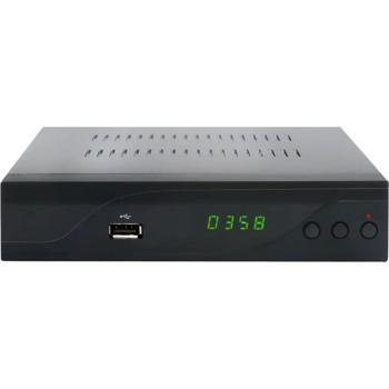 Preview: HD DVB-C cable receiver with PVR recording function, HDMI, SCART, USB 2.0, EPG, media player, Full HD 1080p set-top box for unencrypted digital cable channels