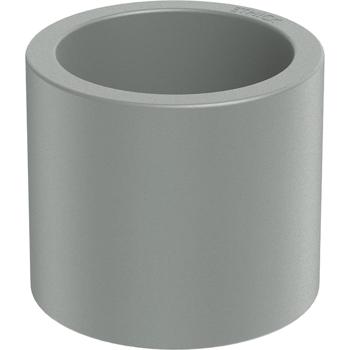 Preview: Moderner Blumentopf Rund Ø47cm in Beton-Grau, Pflanzkübel 40L aus Kunststoff für Innen & Aussen, Frostsicher & UV-Beständig, Leichtgewicht