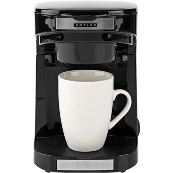 Preview: Compact filter coffee machine with auto shut‑off, incl. 2 cups – ideal for home & office, aromatic coffee enjoyment, 450 W, space‑saving