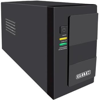 Preview: UPS Uninterruptible Power Supply 800VA 480W, AVR voltage regulator, 2x IEC, 12V 9Ah battery, backup for PC router IT, 2–6 ms response time