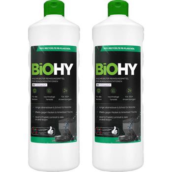 2er-Set Effektives Bodenreiniger Konzentrat für Wischroboter-Reinigungsstationen, Frühlingsduft, vegan, 1 L, biologisch abbaubar, schnell trocknend