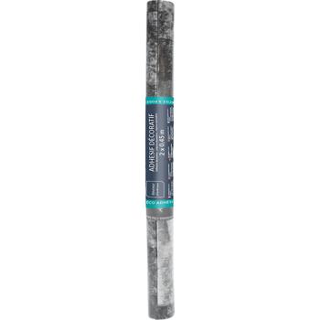 Preview: Stilvolle Klebefolie in Backsteinoptik, grau – Hochwertige Dekofolie, selbstklebend, 45cmx200cm