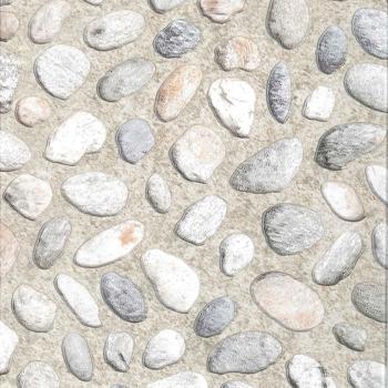 Preview: Moderne Klebefolie mit Kieselsteinmuster, grau – Hochwertige Dekofolie, selbstklebend, 45cmx200cm