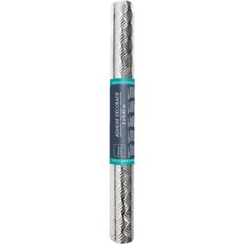Preview: Minimalistische Klebefolie in Metalloptik, silber – Hochwertige Dekofolie, selbstklebend, 45cmx200cm