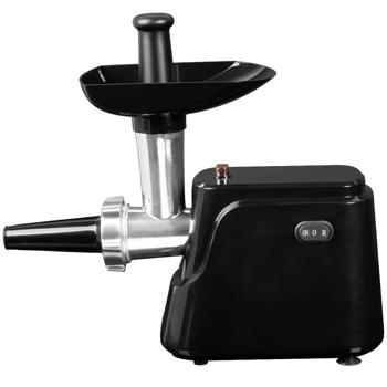Preview: Hachoir à viande électrique puissant 1000 W incl. poussoir à saucisses, accessoire kebbe et grilles de hachage – appareil de cuisine professionnel pour viande hachée fraîche