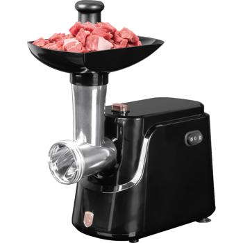 Preview: Hachoir à viande électrique puissant 1000 W incl. poussoir à saucisses, accessoire kebbe et grilles de hachage – appareil de cuisine professionnel pour viande hachée fraîche
