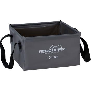 Preview: Foldable camping washing tub 15L – Robust PVC water container & folding bowl for outdoor campsites, trekking & motorhomes