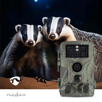 Preview: Robuste 4K Ultra HD Wildkamera mit 50MP, 0,2s Auslösezeit & IP65 Schutz - Fotofalle mit 20m PIR-Erfassung & IR-Nachtsicht für Garten & Jagd