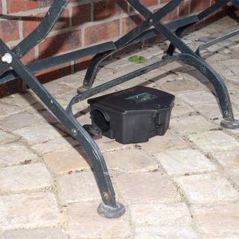 Preview: Boîte à appâts sécurisée : station d’appât verrouillable pour souris et rats. Boîte pour pièges robuste en plastique avec fenêtre de contrôle – hygiénique