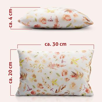 Preview: Coussin anti-moustiques avec garnissage aux herbes – Protection anti-insectes naturelle pour le lit et les voyages – Coussin en coton fabriqué à la main en Germany contre les moustiques