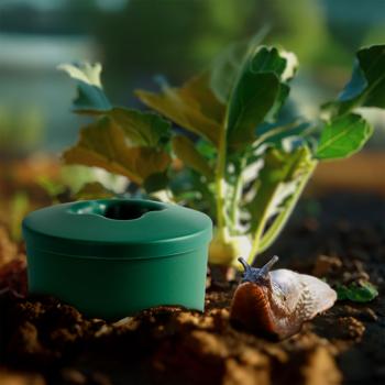 Preview: Set de 2 pièges à limaces efficaces : protection naturelle contre les limaces pour parterres – piège à bière biologique sans toxiques pour le jardin