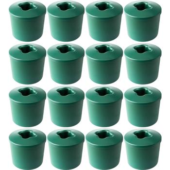 Set de 16 pièges à limaces efficaces : protection naturelle contre les limaces pour parterres – piège à bière biologique et non toxique pour le jardin