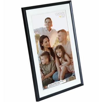 Preview: Cornice foto WLAN smart da 10,1 pollici – cornice digitale touchscreen IPS con app Frameo, memoria da 16 GB – il regalo perfetto per la famiglia