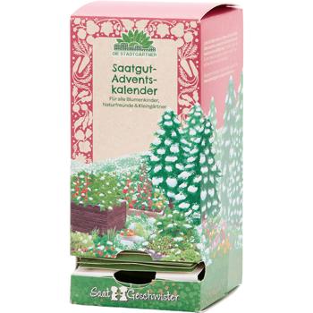 Preview: Seed Advent Calendar Winter Landscape – 24 surprises with vegetable, herb & flower seeds – Gift for gardeners & hobby gardeners